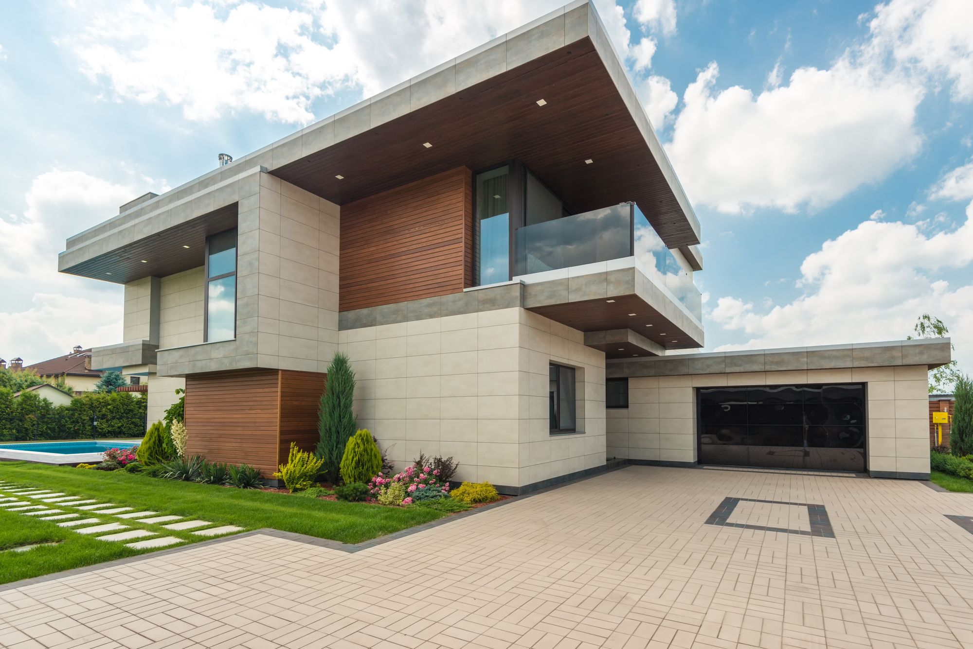 Modern building exterior